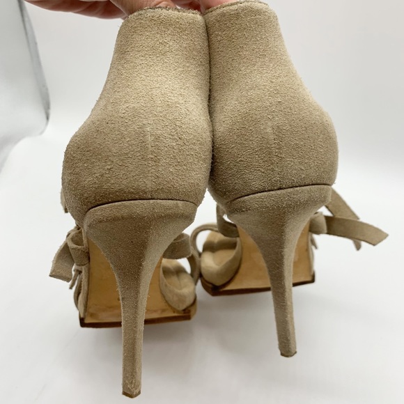 Alexander Wang Stella Sandal in Tan Suede Size 41 - Picture 7 of 13